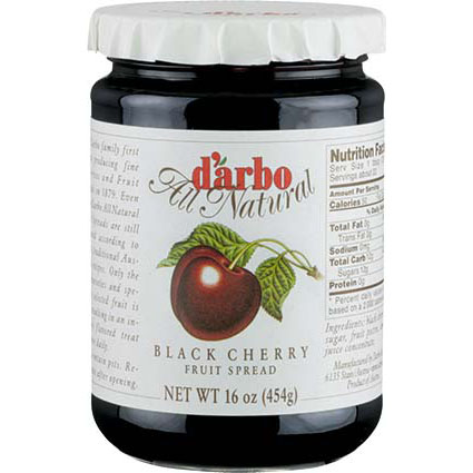 DARBO BLACK CHERRY JAM