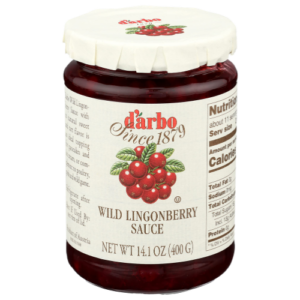 DARBO LINGONBERRY JAM 6/454G
