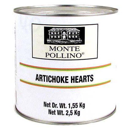 MONTE POLLINO WHOLE ARTICHOKE HEARTS