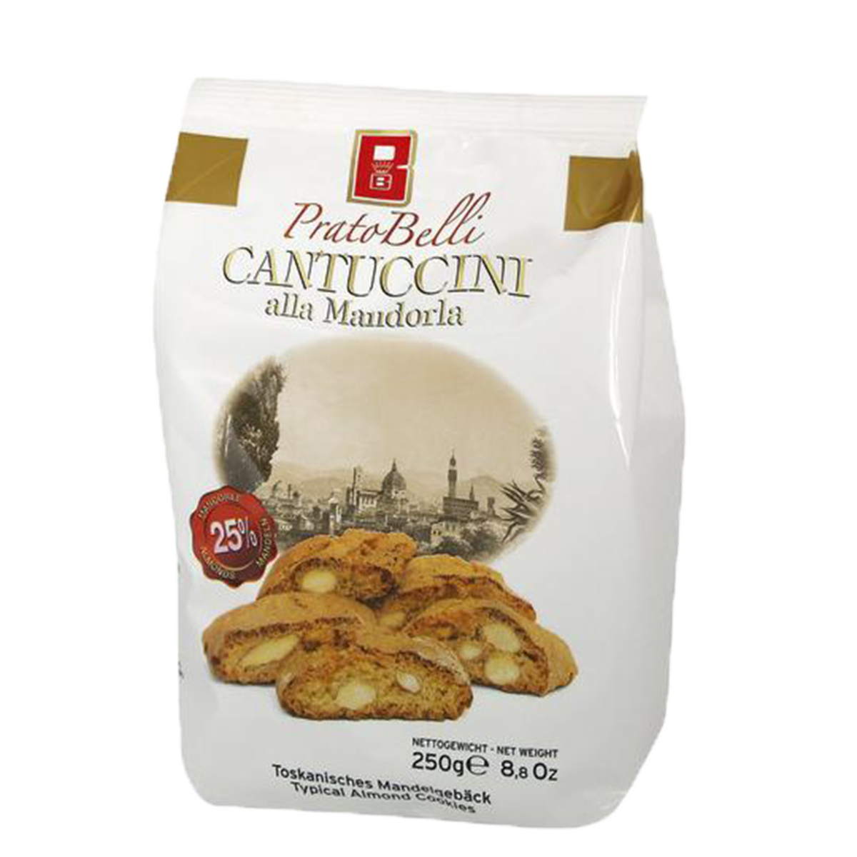 BELLI CANTUCCINI ALMOND BAG 12/250G - Lettieri & Co.