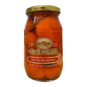 MONTE POLLINO ROASTED RED PEPPERS 12/12OZ